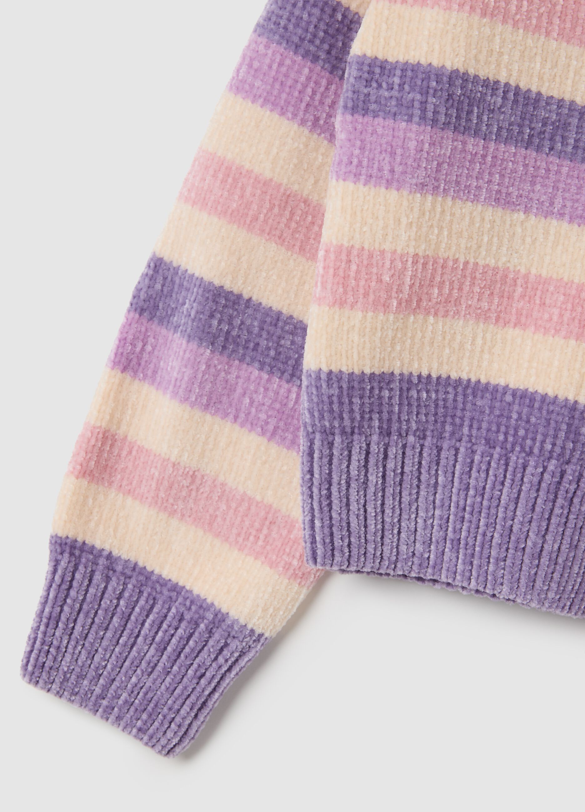 Multicolor regular fit girls' cardigan