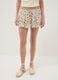 White pure-viscose mini skirt with ruffles_1