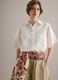 White pure linen regular-fit shirt_0