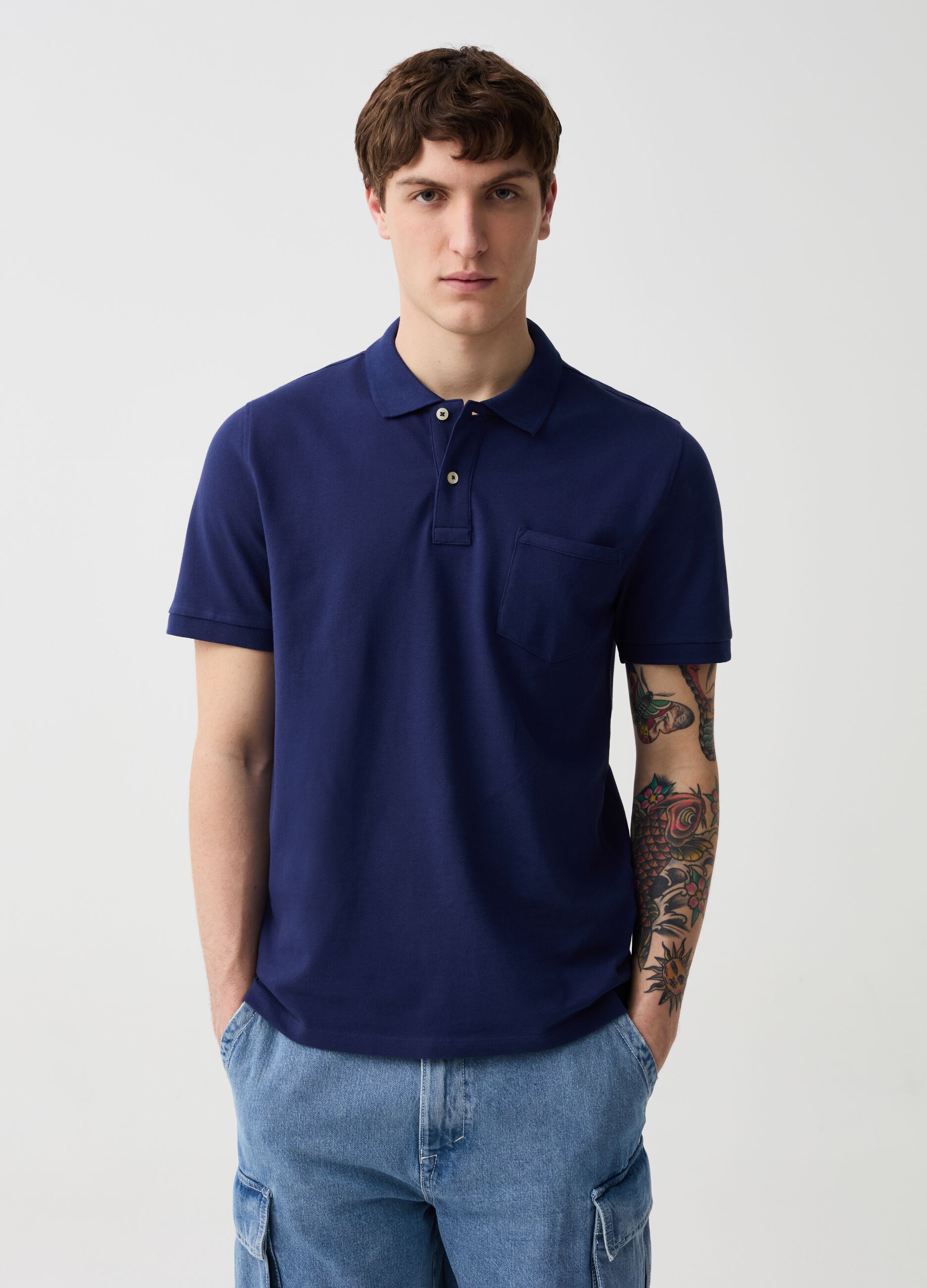 Polo manica deals lunga ovs