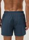 Blue swim shorts with elasticated waistband and drawstring_2