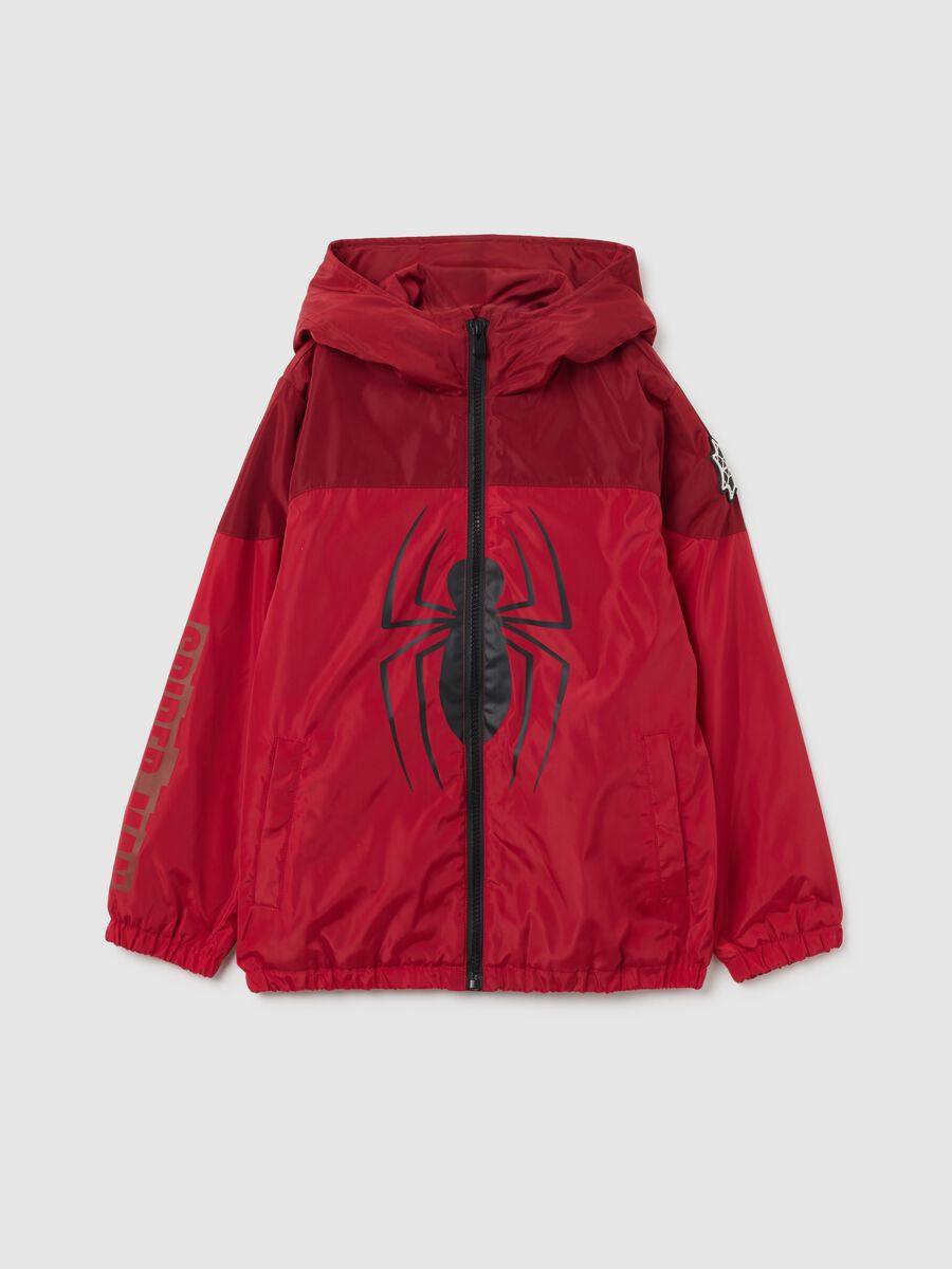 Children's Red Jacket with Spider-Man Details_0