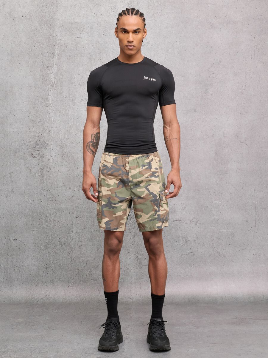 Technical Cargo Shorts Camo_0