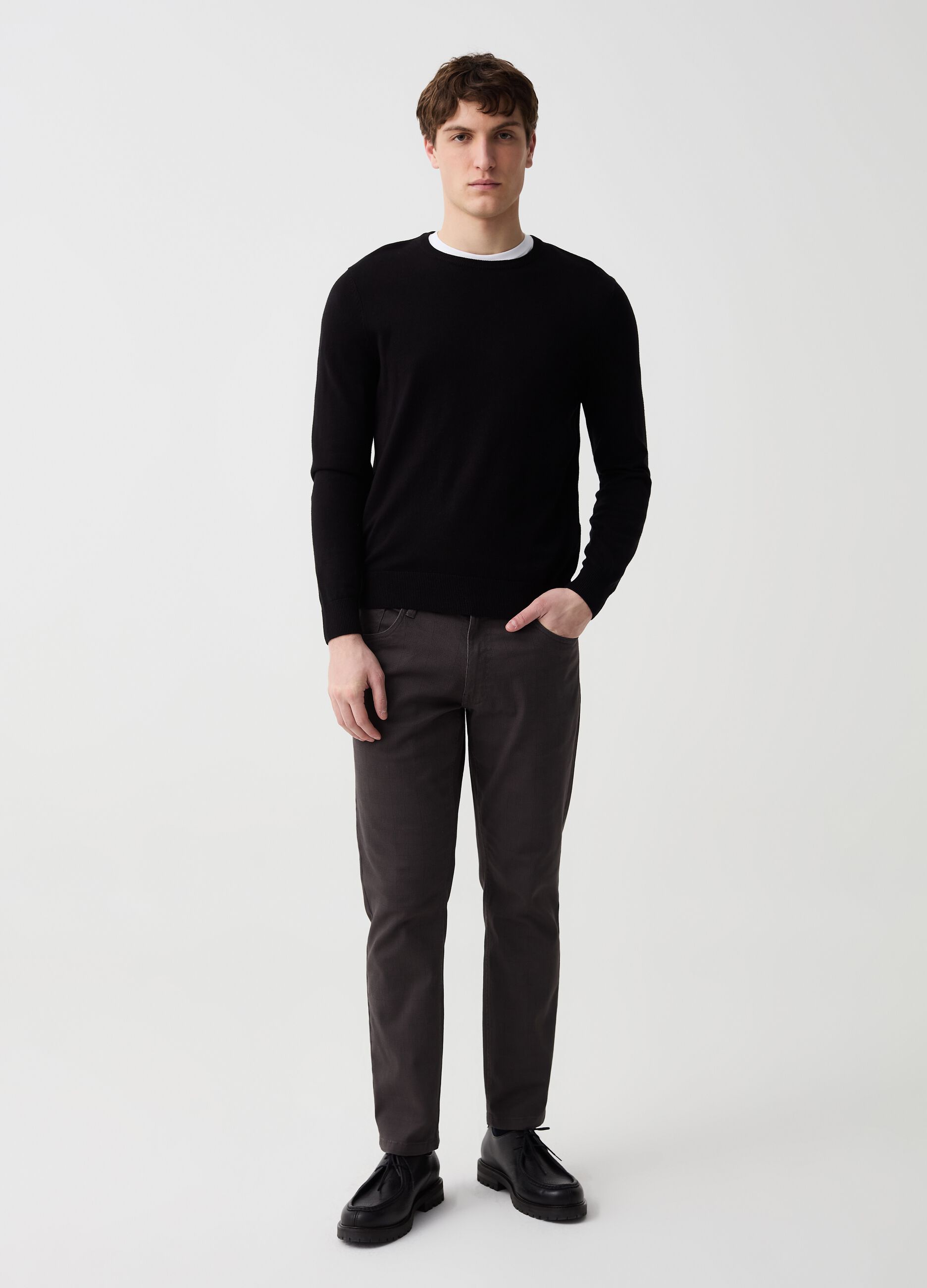 Ovs Pantalone regular fit in micro fantasia