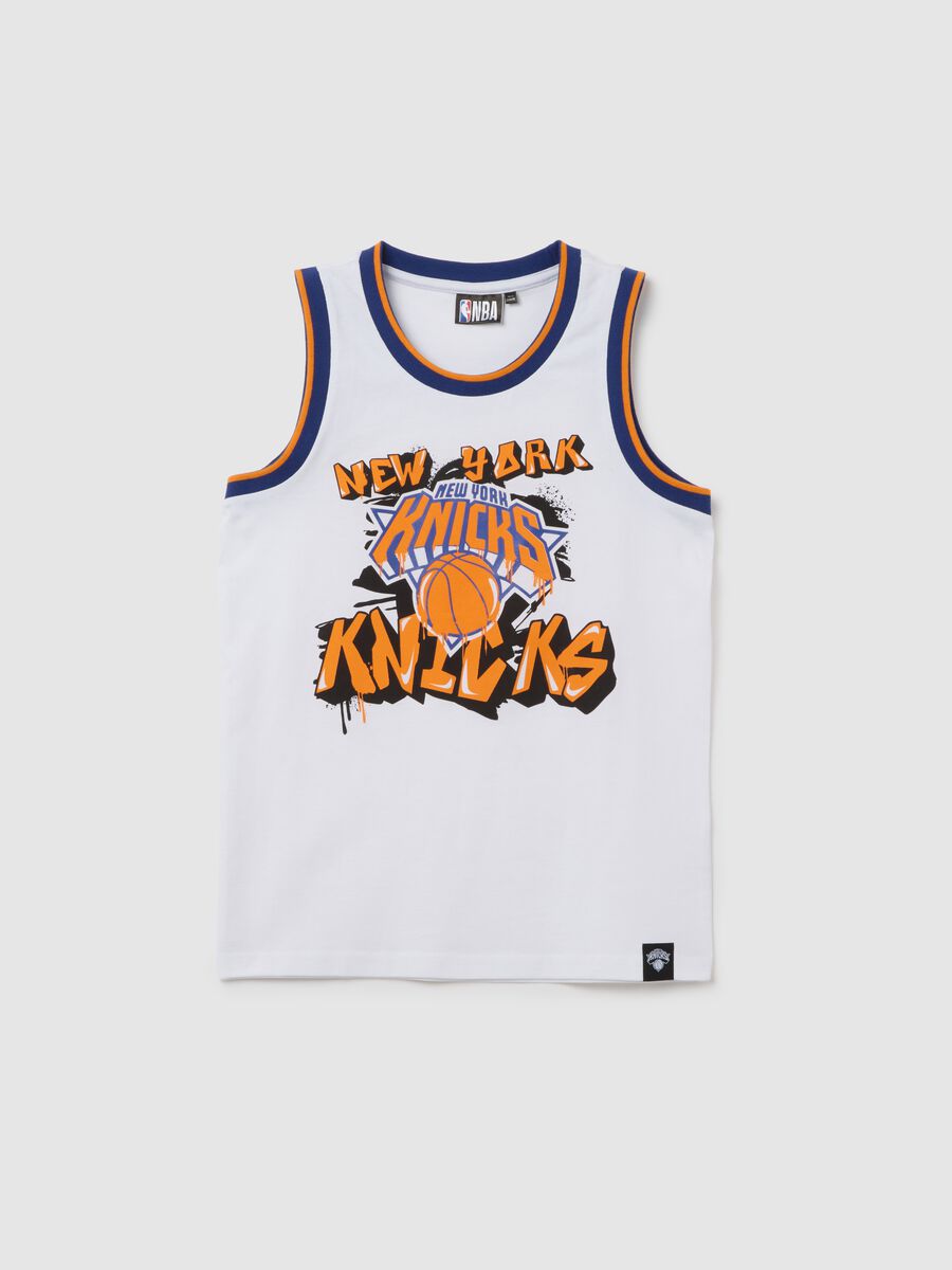 White New York Knicks OVS Kids Vest_0