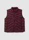 Mixed Red Regular Fit Gilet_4