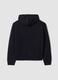 Navy blue hoodie with wool-blend collar and oversized hood_2