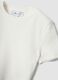 White ribbed fitted T-shirt in stretch cotton_1