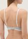 Grey Stretch Cotton Triangle Bra_2