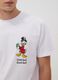 White pure cotton T-shirt with Disney print_2