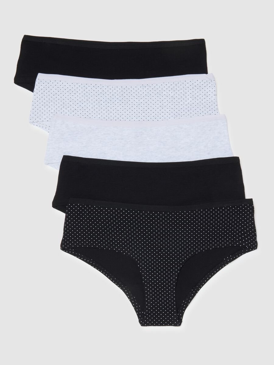 Multipack slip in cotone elasticizzato multicolor regular fit_4