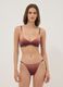 Brown stretch bikini top with ombr&eacute; effect_1