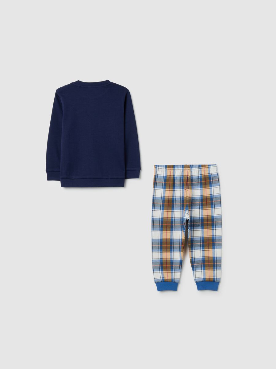 Pigiama da neonato in puro cotone multicolor regular fit_1