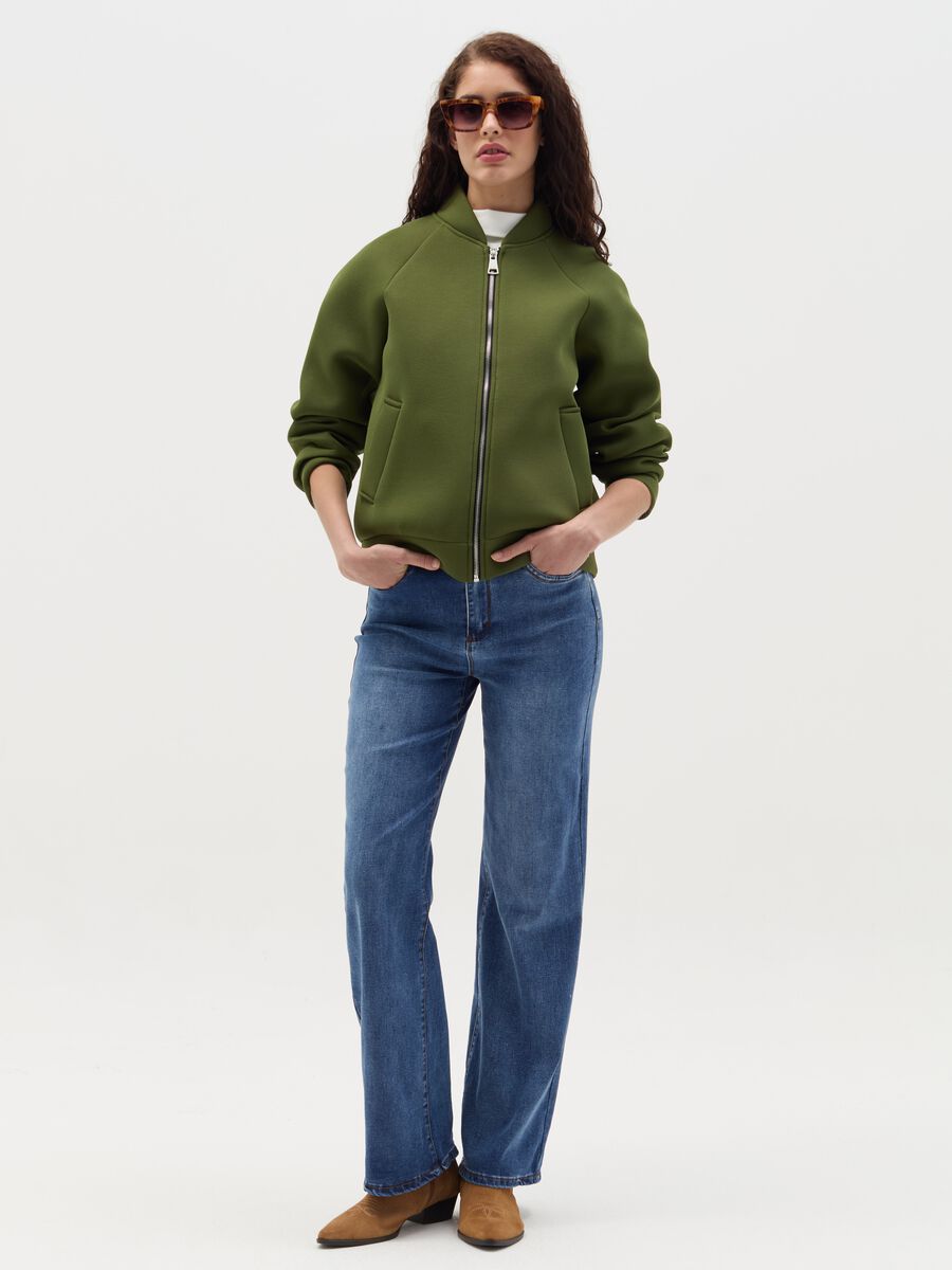 Full-zip bomber jacket_1