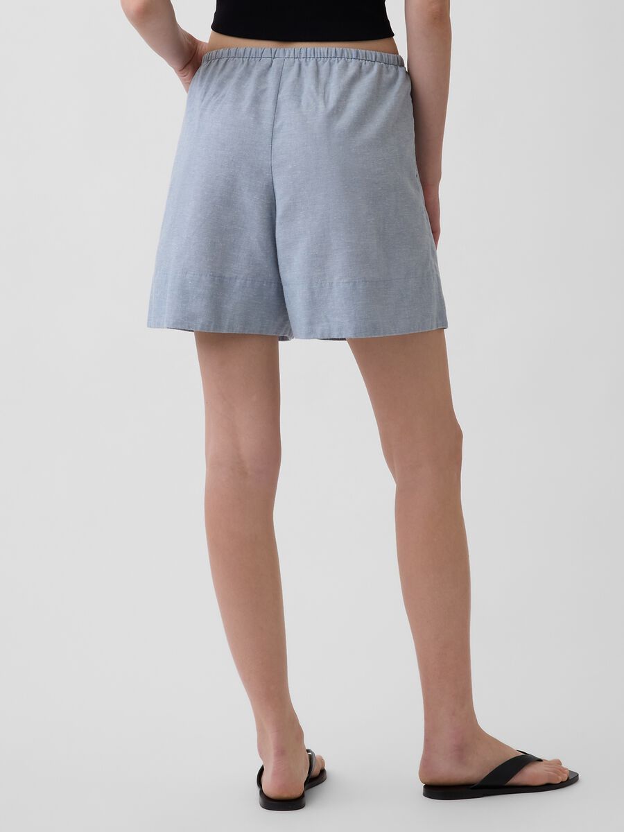 Linen-blend shorts_2