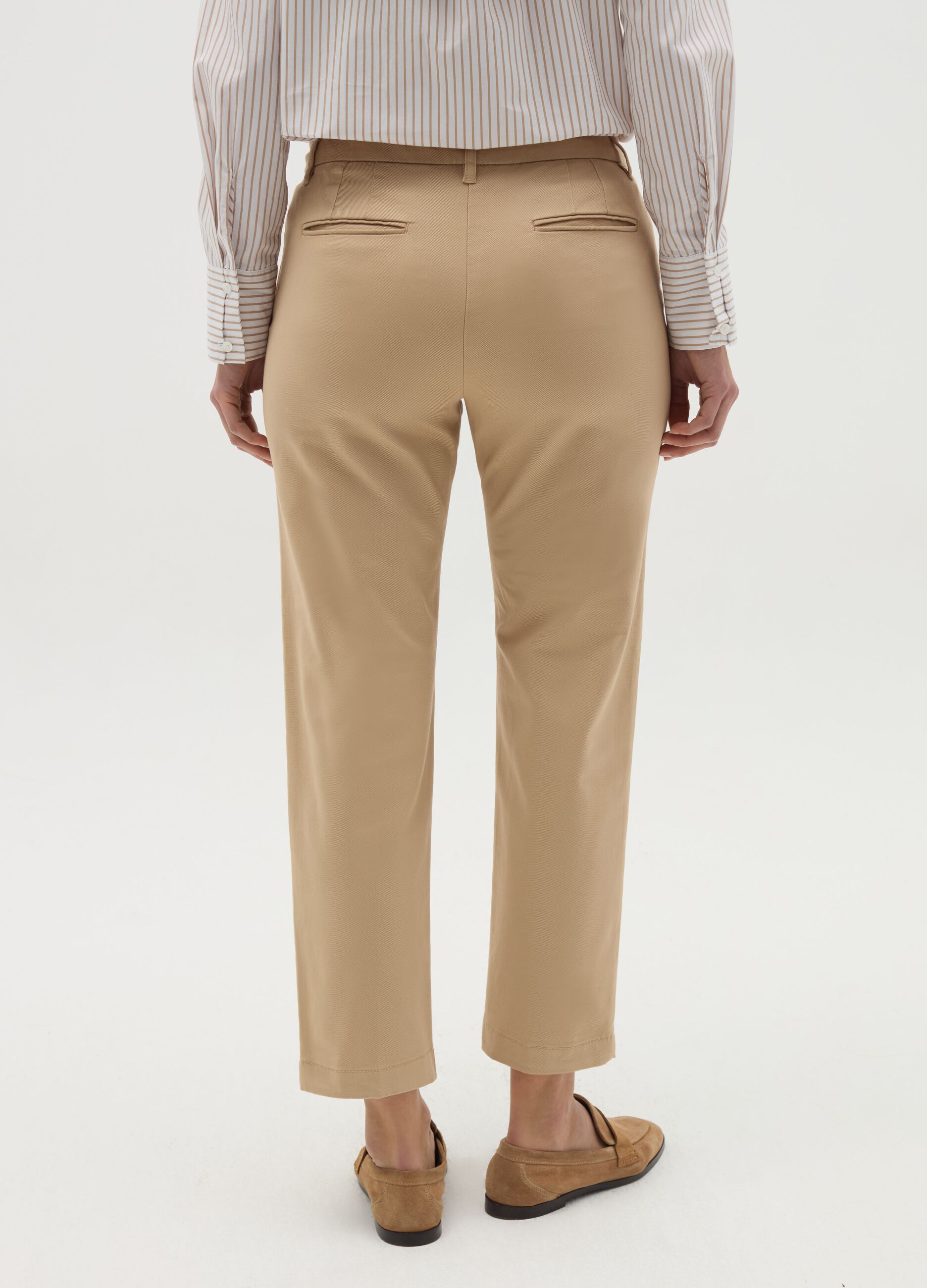 Pantalone chino in cotone stretch