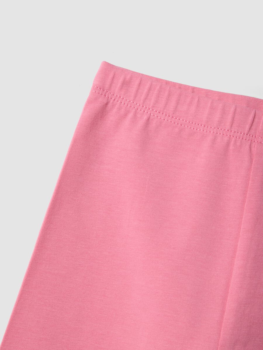 Pink organic cotton shorts_3