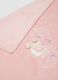 Pink Minnie embroidered baby girl blanket_2
