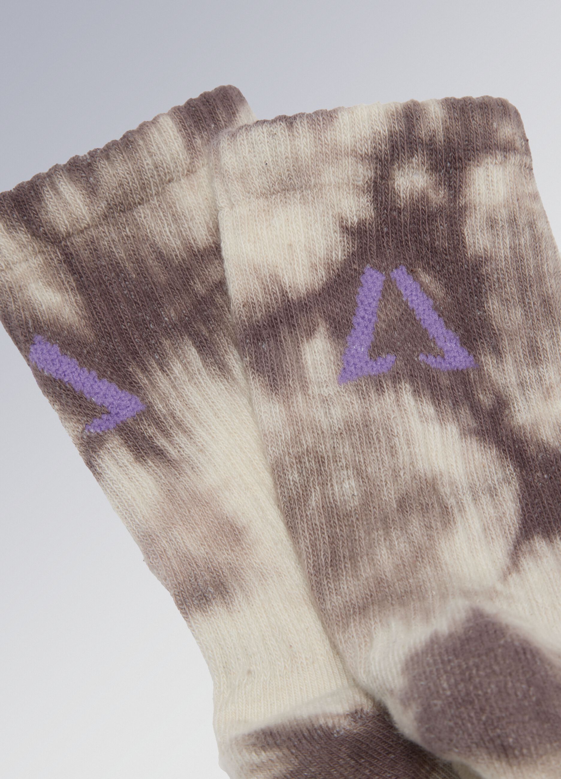 Tie Dye Effect Tennis Socks ALTAVIA WITH DEBORAH COMPAGNONI