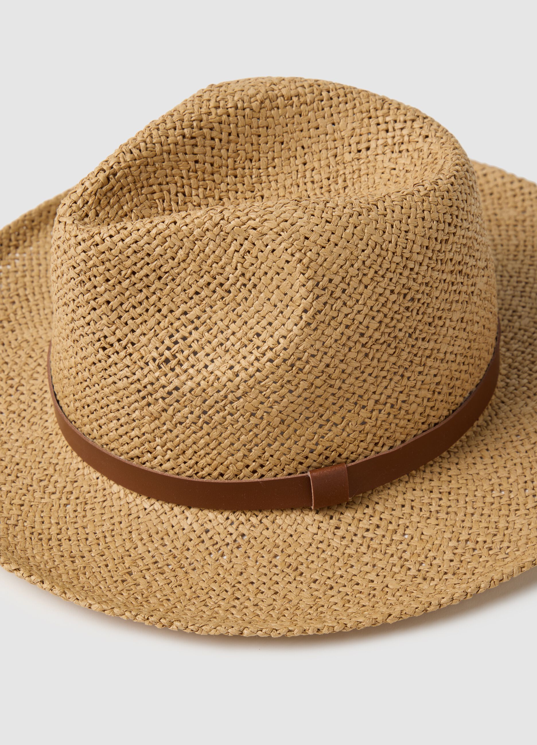 Men's Multicolour Straw Hat