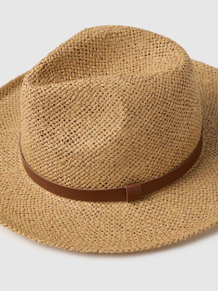 Men's Multicolour Straw Hat_2