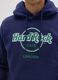 Blue cotton-blend hoodie with Hard Rock Cafe print_3