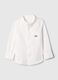 Stretch white shirt for boys_0