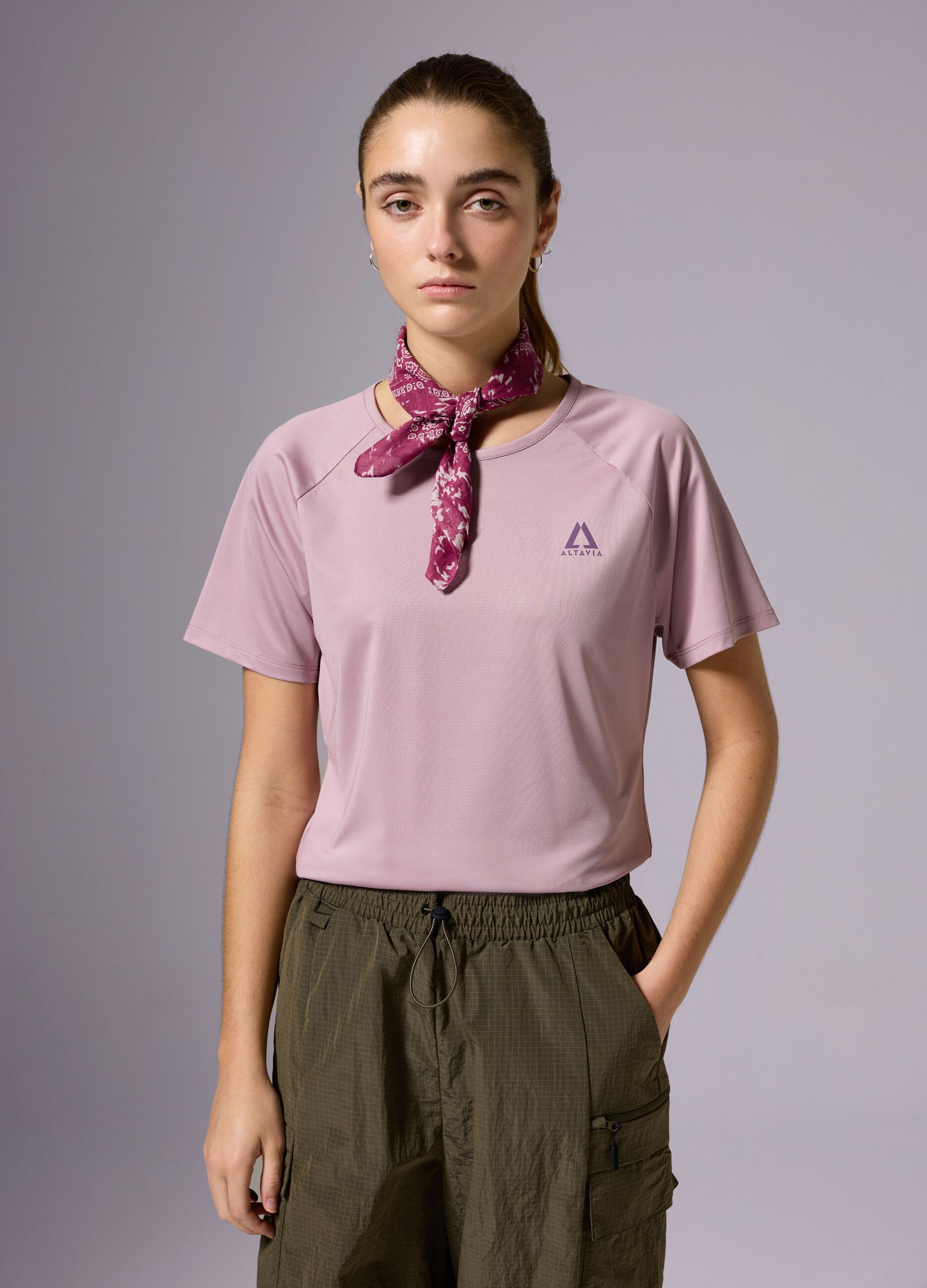 ALTAVIA WITH DEBORAH COMPAGNONI technical T-shirt