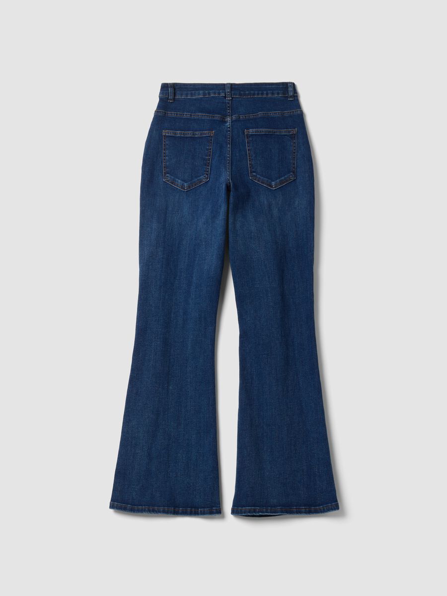 Regular-fit stretch cotton denim jeans_2