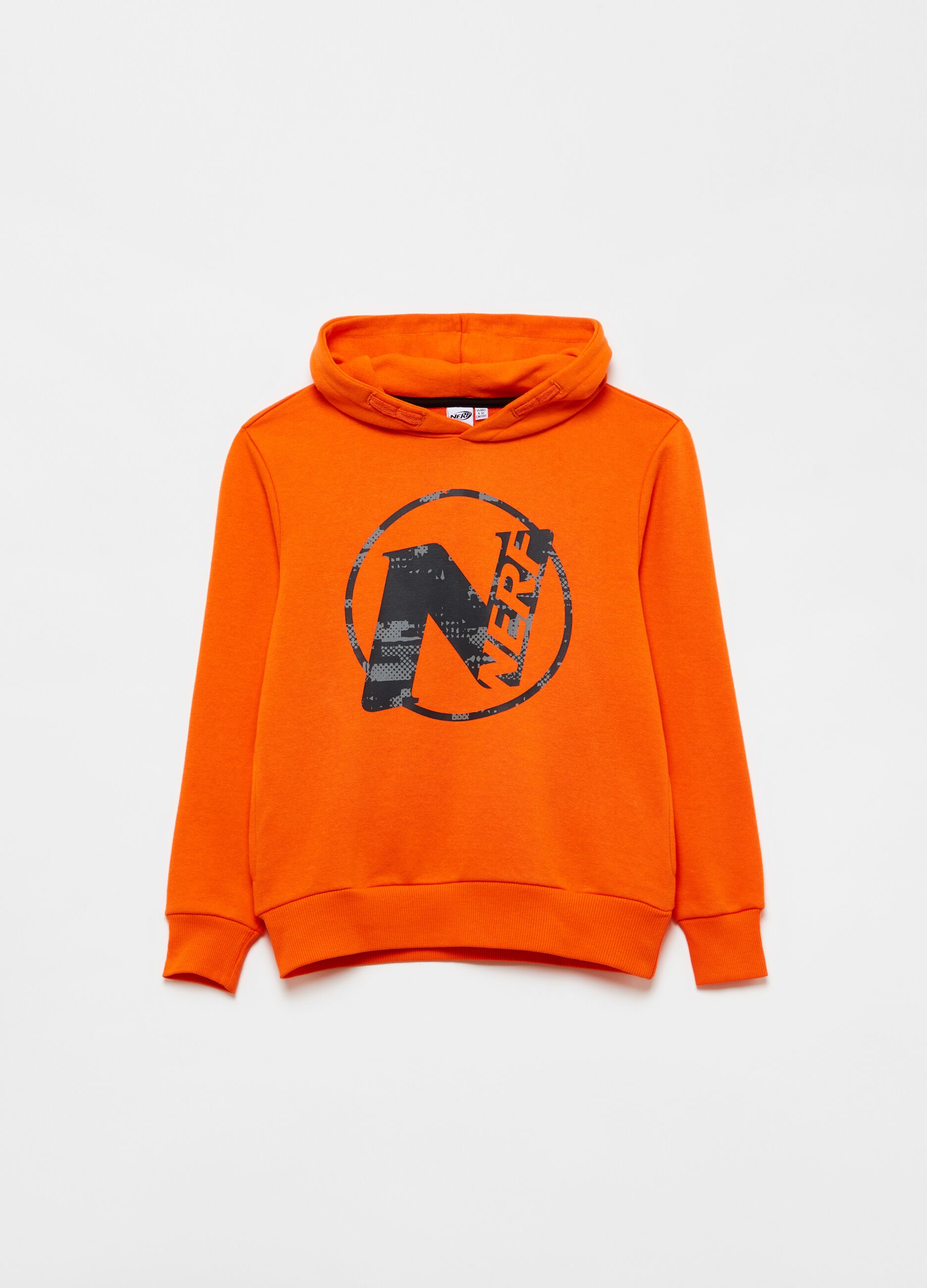 Sweatshirt with hood and NERF print