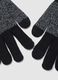 Guanti neri e grigi elasticizzati_1
