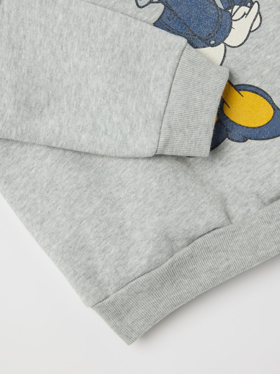 Grey sweatshirt with Daisy Duck print_3