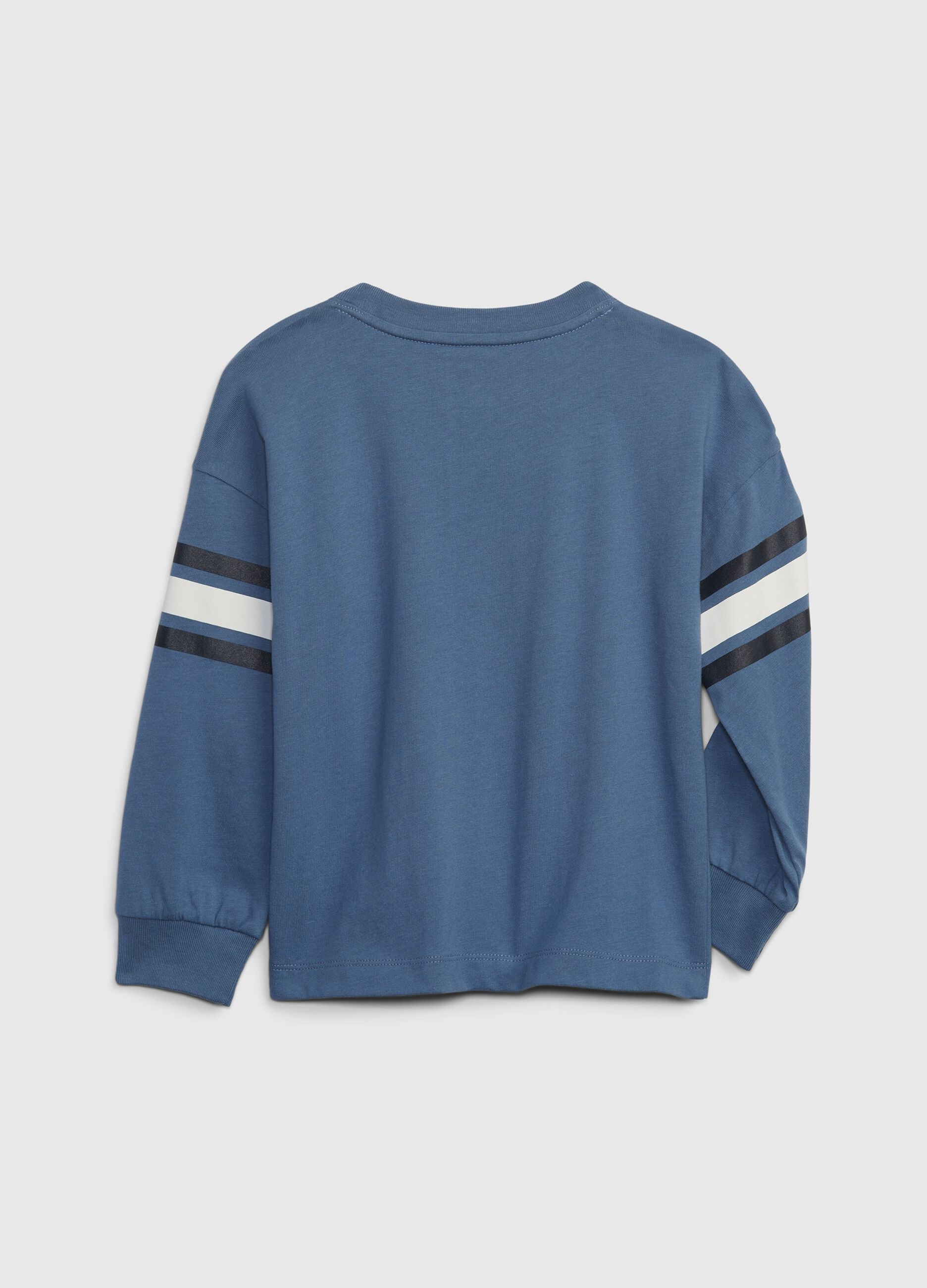 Long-sleeved T-shirt with logo