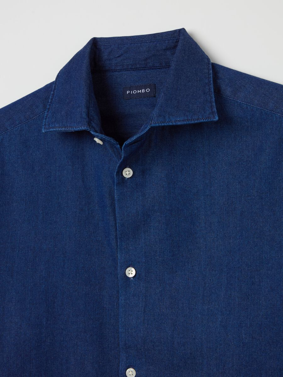 Regular-fit denim shirt_5