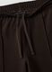 Brown relaxed-fit stretch joggers_5