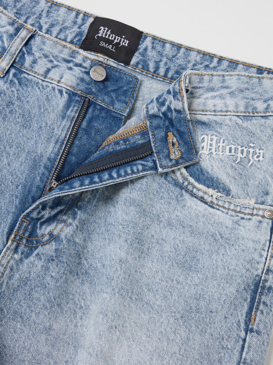 Baggy Denim Washed Light Blue_7