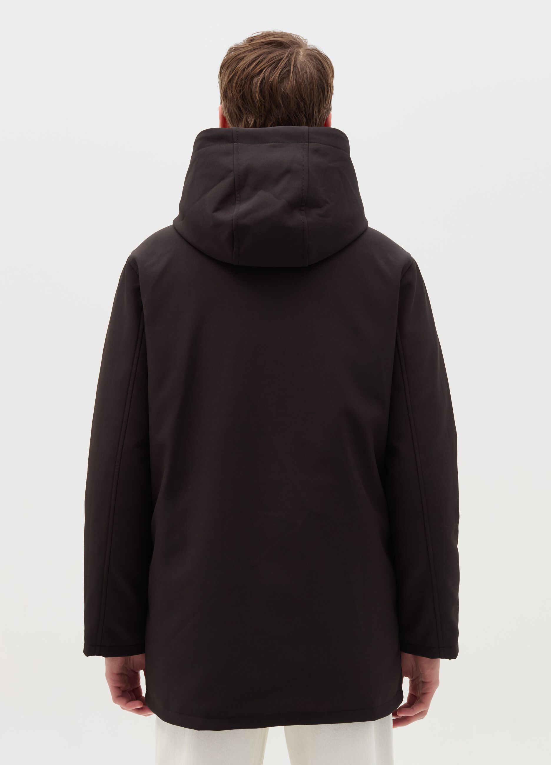 Parka con cappuccio e imbottitura in REPREVE da Uomo OVS