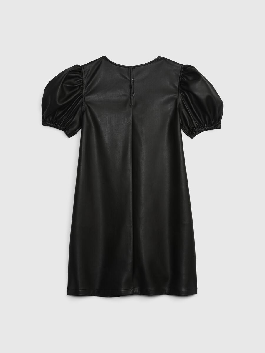 Dress with puff sleeves_3