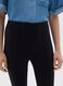 Women's Black Regular Fit Dress Trousers_3