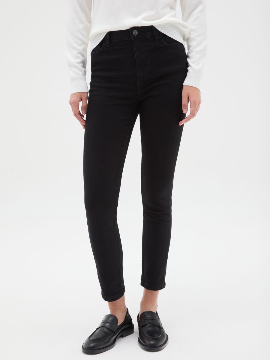 Black Stretch Skinny Jeans_1