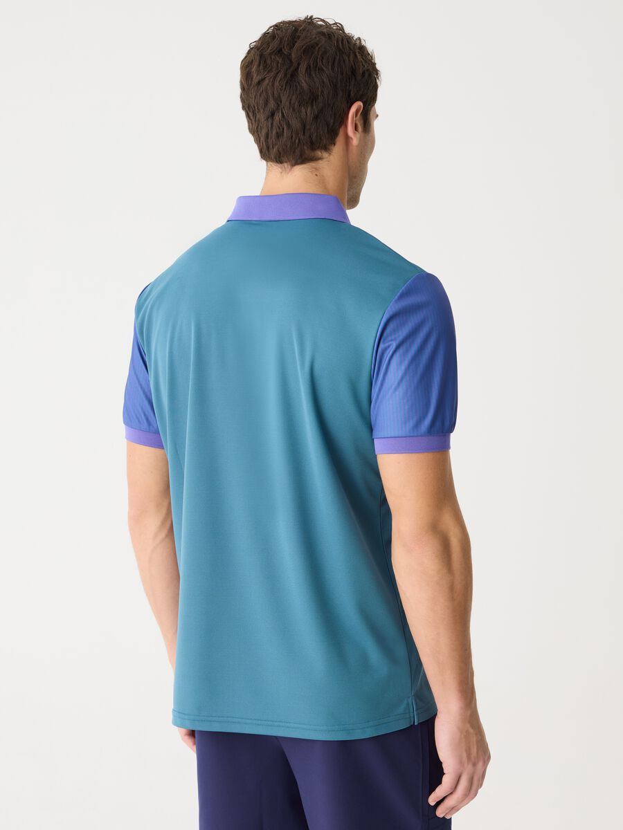 SLAZENGER polo shirt in technical fabric_2