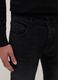 Black slim fit stretch cotton jeans_3