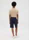 Boys&rsquo; blue shorts in 100% cotton with regular fit_1