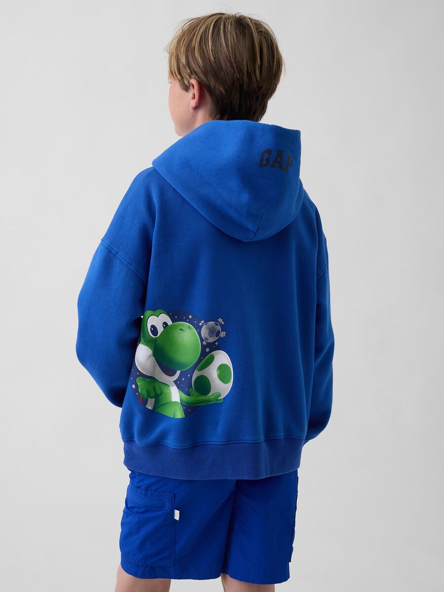 Super Mario Nintendo mixed-cotton hoodie_2