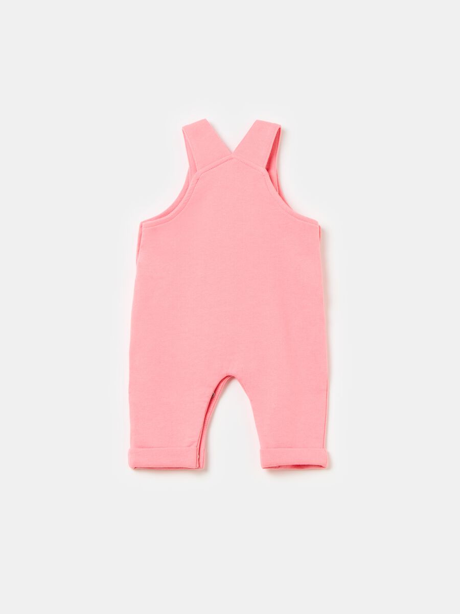 Organic cotton dungarees with heart_1