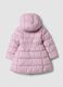 Mauve-purple padded hooded jacket_1