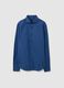 Slim Blue Cotton Shirt_4