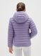 Girls' Regular Fit Mixed Purple Jacket_1