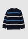 Multicolour pure cotton children's sweater with regular fit_1