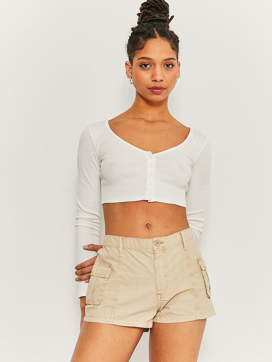 Cotton shorts with pockets_2